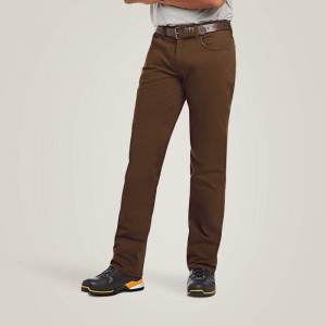 Ariat Rebar M4 Low Rise Durastretch Made Tough Stackable Straight Leg Pant Wren Polska | GJOTKB-087