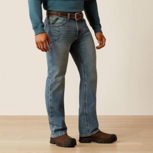 Ariat Rebar M7 Slim Rail Straight Jean Breaker Polska | IBHYRO-137