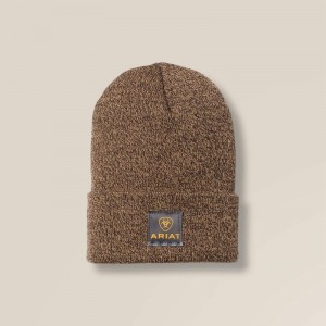 Ariat Rebar Watch Cap Ciemny Polska | MWLOQJ-463