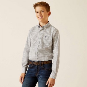 Ariat Reign Classic Fit Shirt Białe Polska | QJRXAG-357