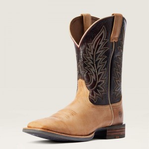 Ariat Ridin High Western Boot Desert Tan Polska | REZQJO-238