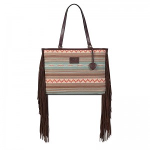 Ariat Serape Tote Bag Brązowe Polska | IPZRKC-587