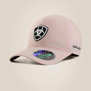 Ariat Shield Logo Cap Różowe Polska | WIPSBZ-516