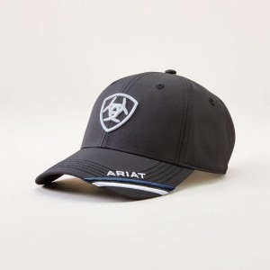 Ariat Shield Performance Cap Czarne Polska | GPHDAM-385