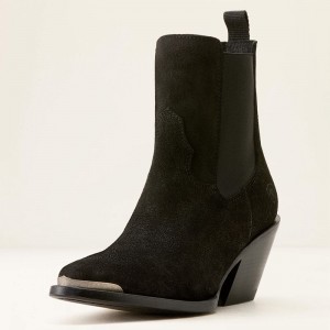 Ariat Shiloh Bootie Czarne Polska | BSTWRP-318