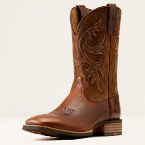 Ariat Slingshot Cowboy Boot Beasty Brown/Rugged Tan Polska | TRPMKW-132