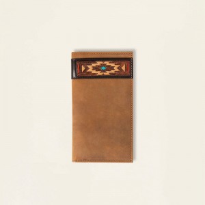 Ariat Southwest Rodeo Wallet Czarne Polska | GCOZNW-905