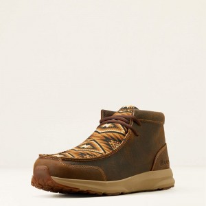 Ariat Spitfire Old Earth/Brown Southwest Print Polska | HAGOWZ-763