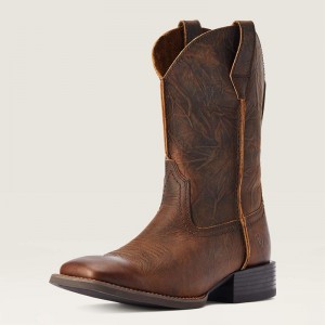 Ariat Sport Rambler Western Boot Brązowe Polska | ZCNPAH-579