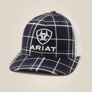 Ariat Stacked Logo Cap Czarne Polska | EOVUXK-604