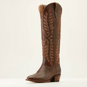 Ariat Sterling Margot Stretchfit Western Boot Czekolada Polska | CWVSNM-215