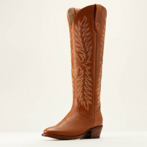 Ariat Sterling Margot Stretchfit Western Boot Sweetest Honey Polska | NGUROS-745