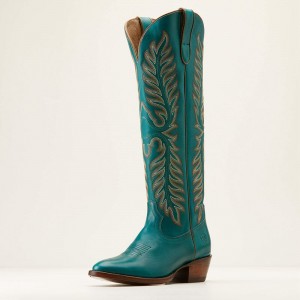 Ariat Sterling Margot Stretchfit Western Boot Empress Teal Polska | ZWAGNS-790