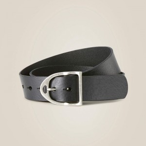 Ariat Stirrup Belt Czarne Polska | GLFEDQ-514