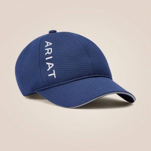 Ariat Tek Performance Mesh Cap Granatowe Polska | YBPLHE-350