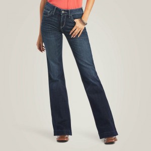 Ariat Trouser Perfect Rise Aisha Wide Leg Jean Missouri Polska | UBWDEF-630