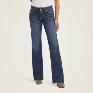 Ariat Trouser Perfect Rise Maggie Wide Leg Jean Pasadena Polska | COMYWF-160