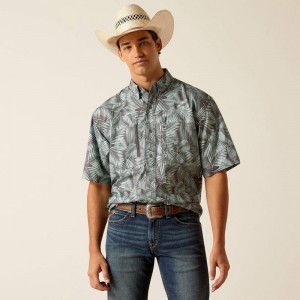 Ariat Venttek Classic Fit Shirt Szare Polska | RBKWNH-238