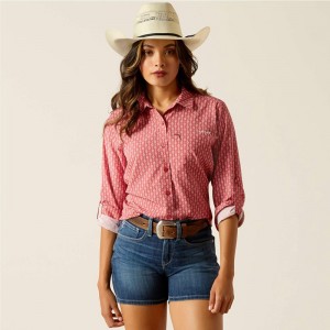 Ariat Venttek Stretch Shirt Paski Polska | RVTJLC-081