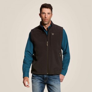 Ariat Vernon 2.0 Softshell Vest Espresso Polska | SEPGLC-264