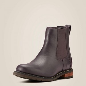 Ariat Wexford Waterproof Chelsea Boot Cordovan Polska | LSFQHB-942