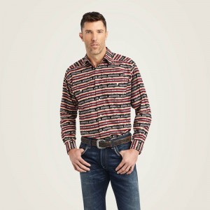 Ariat Winford Classic Fit Shirt Monument Polska | JHYDZN-094