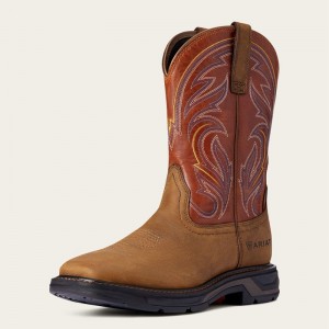 Ariat Workhog Xt Cottonwood Work Boot Ciemny Polska | HCBFWD-056