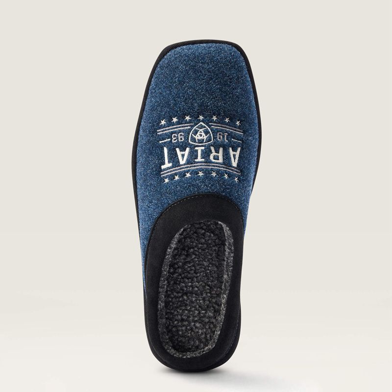 Ariat 93 Liberty Square Toe Slipper Granatowe Polska | HOGKLA-068