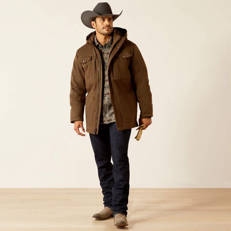 Ariat Abilene Parka Wren Heather Polska | HUDYMQ-602