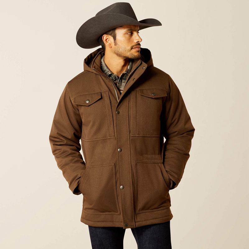 Ariat Abilene Parka Wren Heather Polska | HUDYMQ-602