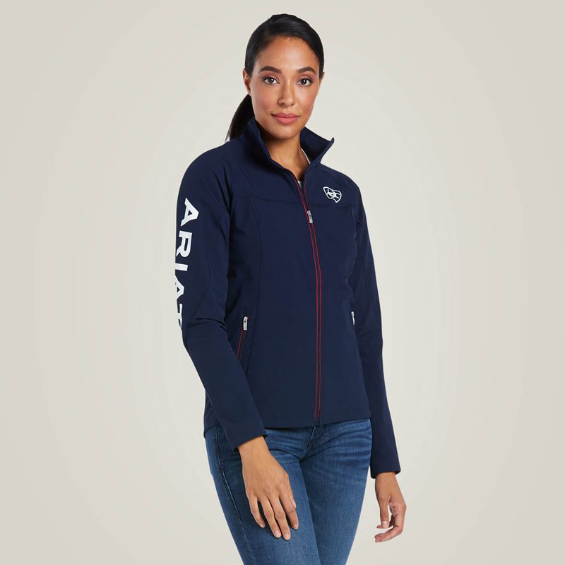 Ariat Agile Softshell Jacket Team Polska | LWNFSY-359