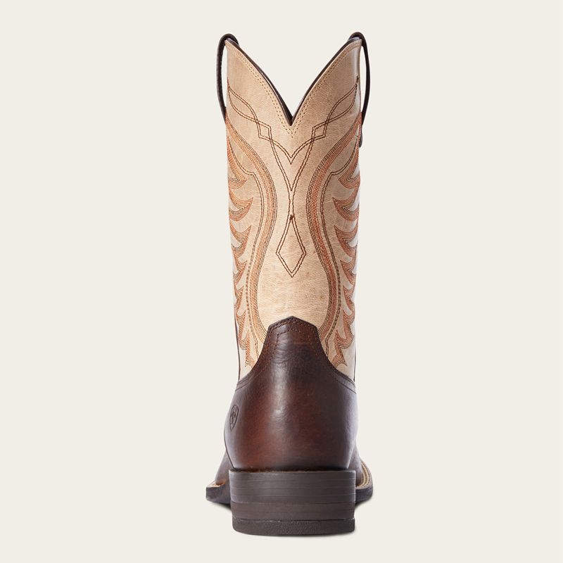 Ariat Amos Cowboy Boot Brązowe Polska | FRHDSN-015