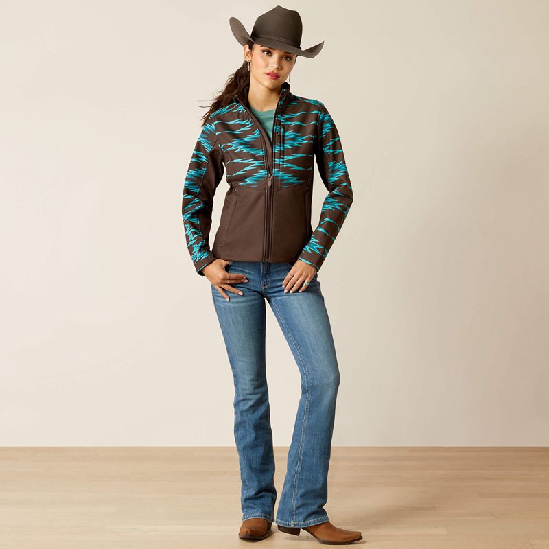 Ariat Aurora Softshell Jacket Peoria Polska | YULWRV-610