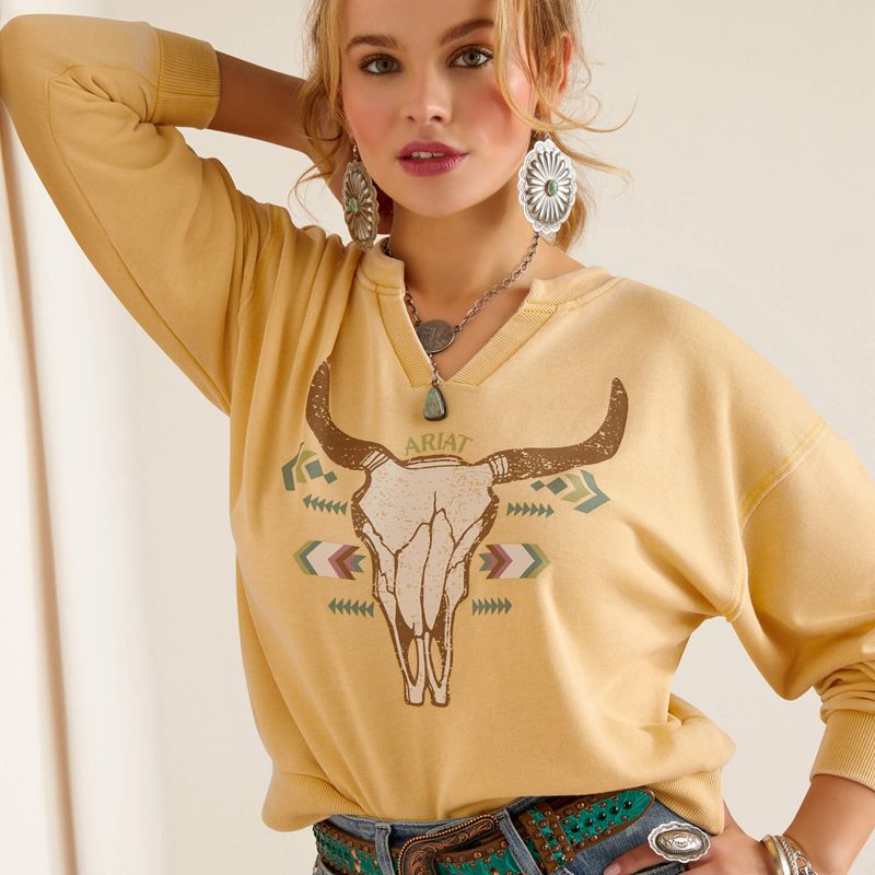 Ariat Bandana Sweatshirt Jojoba Polska | EGPLOJ-173