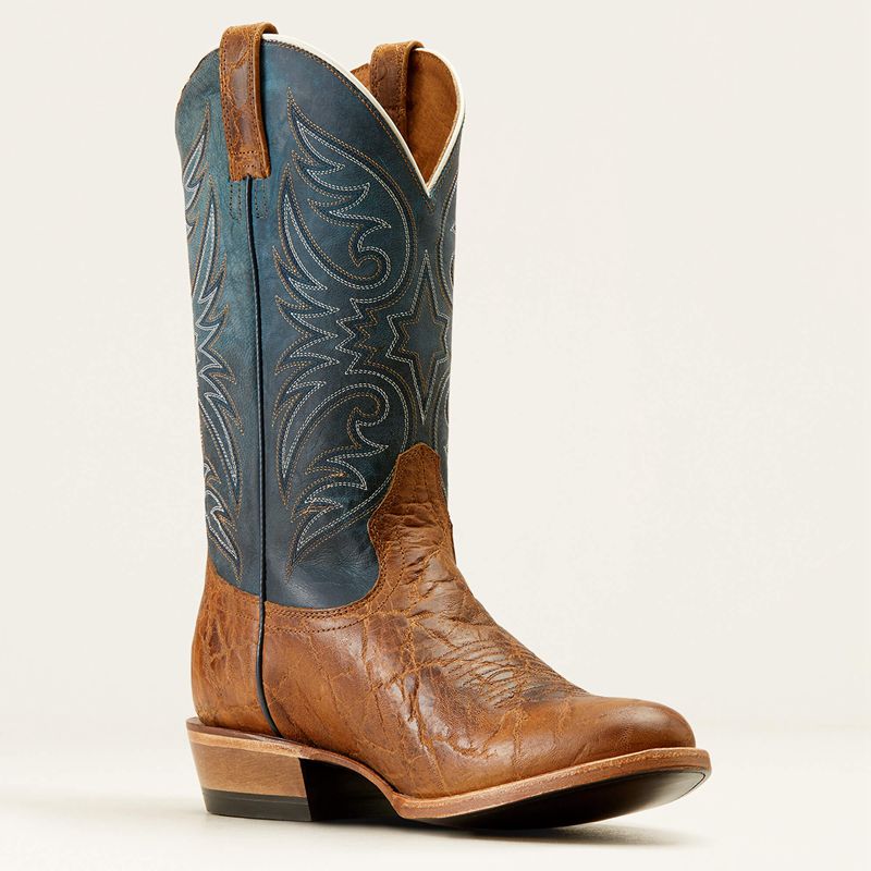 Ariat Bankroll Western Boot Niebieskie Polska | OUMTBG-489