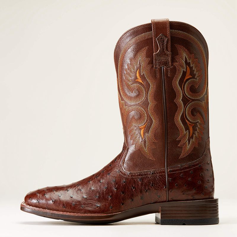 Ariat Barley Ultra Western Boot Ciemny Polska | FKQUTI-190