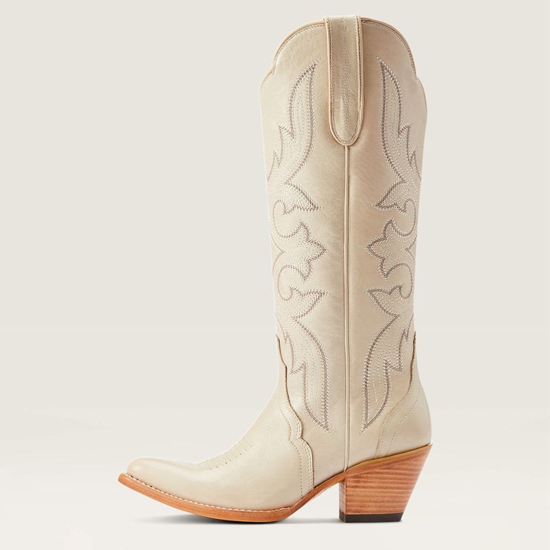 Ariat Belinda Stretchfit Western Boot Bone Polska | AGIMYV-420