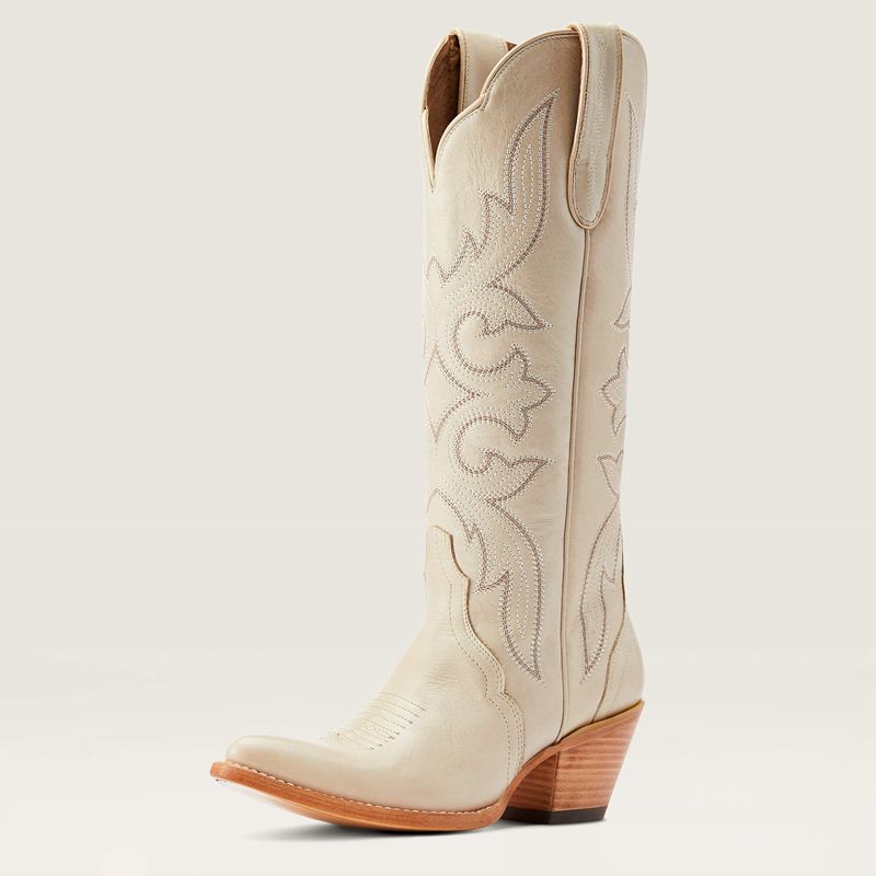 Ariat Belinda Stretchfit Western Boot Bone Polska | AGIMYV-420