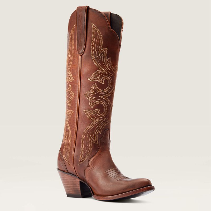 Ariat Belinda Stretchfit Western Boot Brązowe Polska | JLWONU-721