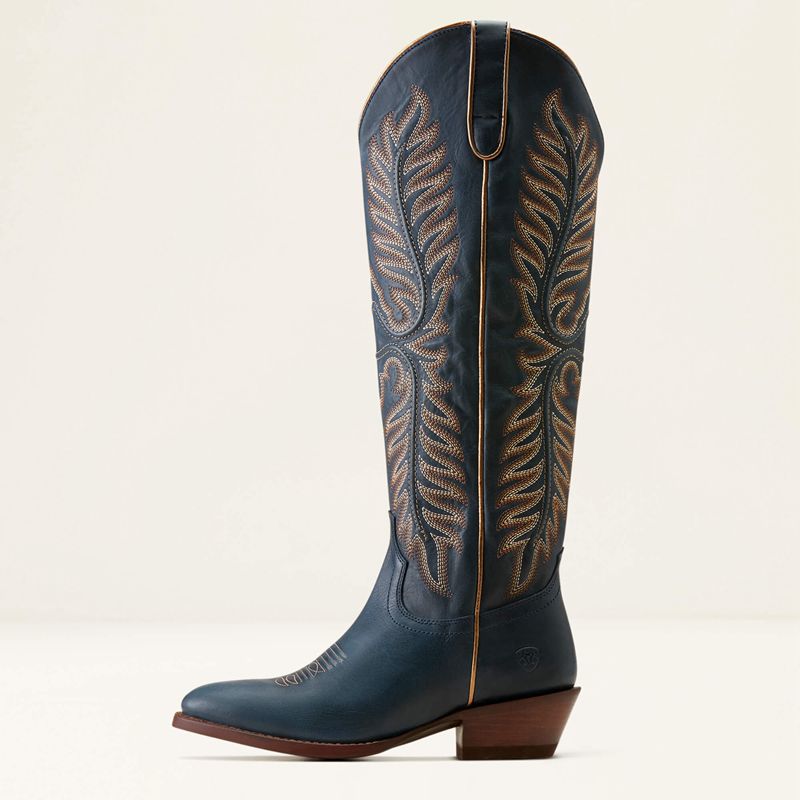 Ariat Belle Stretchfit Western Boot Granatowe Polska | KTGPYO-065