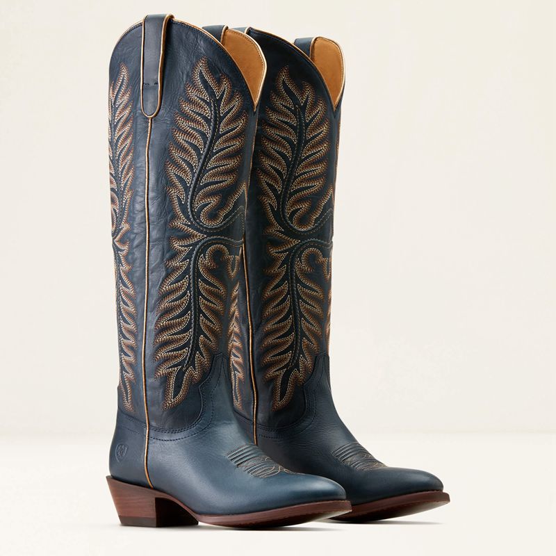 Ariat Belle Stretchfit Western Boot Granatowe Polska | KTGPYO-065