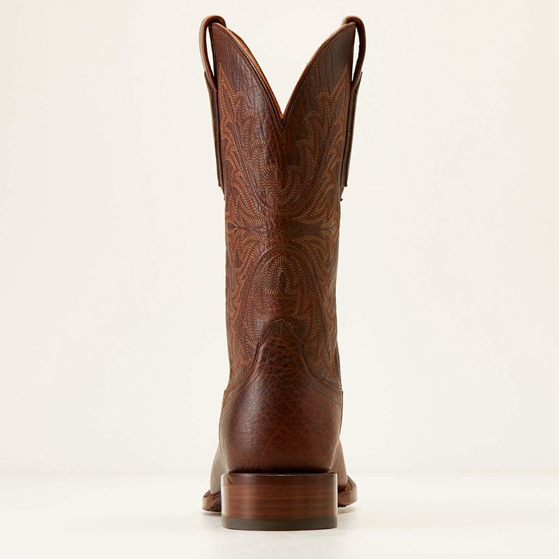 Ariat Bench Made Bassett Cowboy Boot Brązowe Polska | FYVOME-235