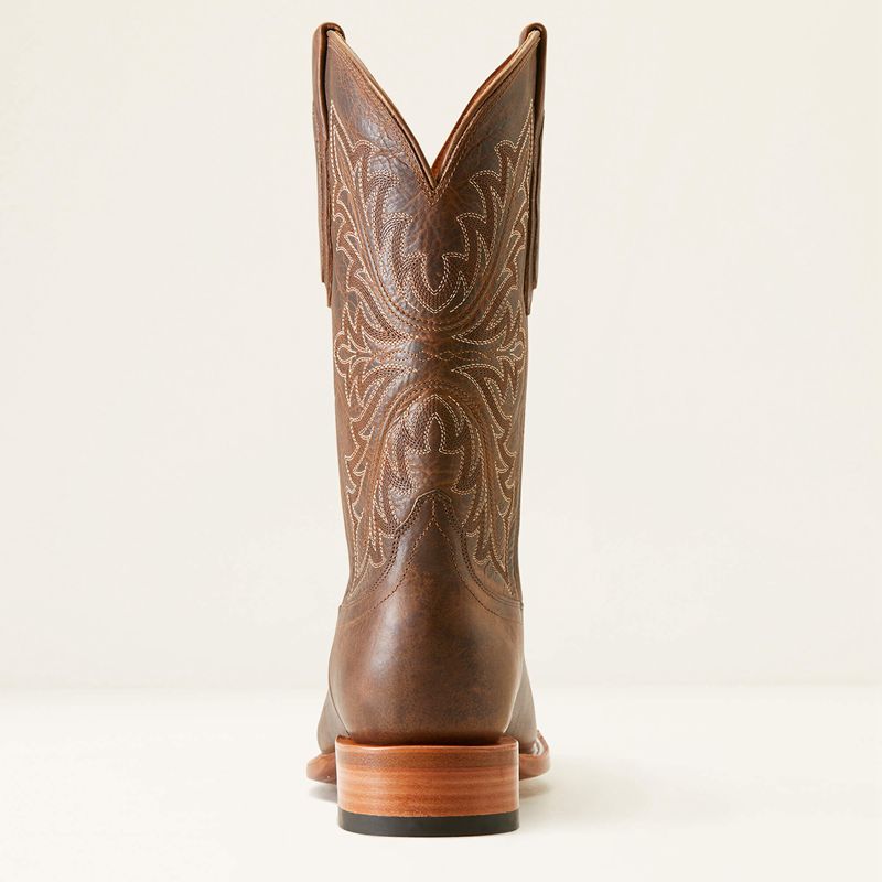 Ariat Bench Made Bassett Cowboy Boot Brązowe Polska | FCJLTU-658