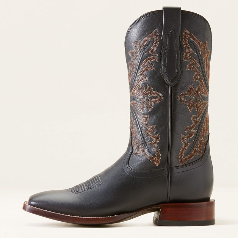 Ariat Bench Made Bassett Cowboy Boot Czarne Polska | XYEJVO-862