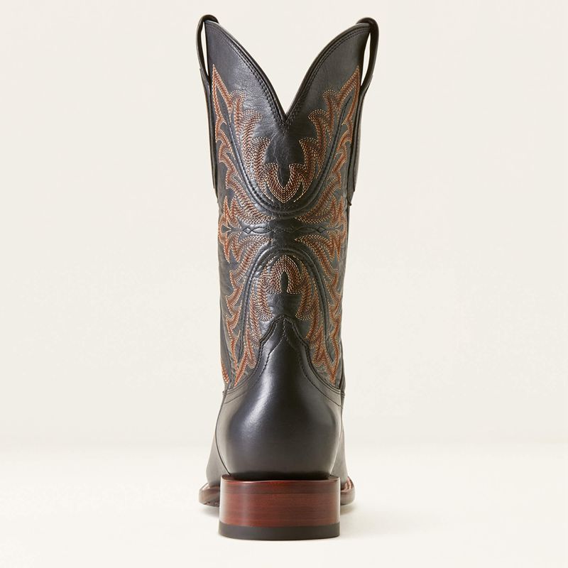 Ariat Bench Made Bassett Cowboy Boot Czarne Polska | XYEJVO-862