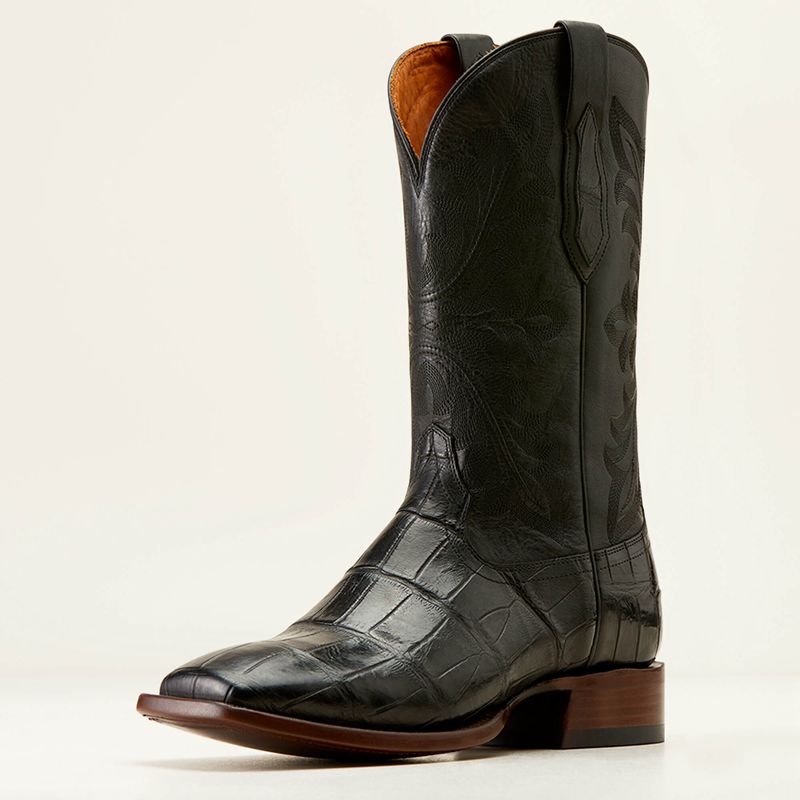 Ariat Bench Made Bassett Western Boot Czarne Polska | OFCWGD-531