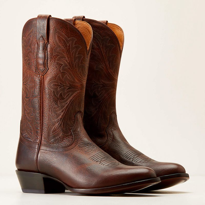 Ariat Bench Made James Western Boot Brązowe Polska | QXJHWE-928