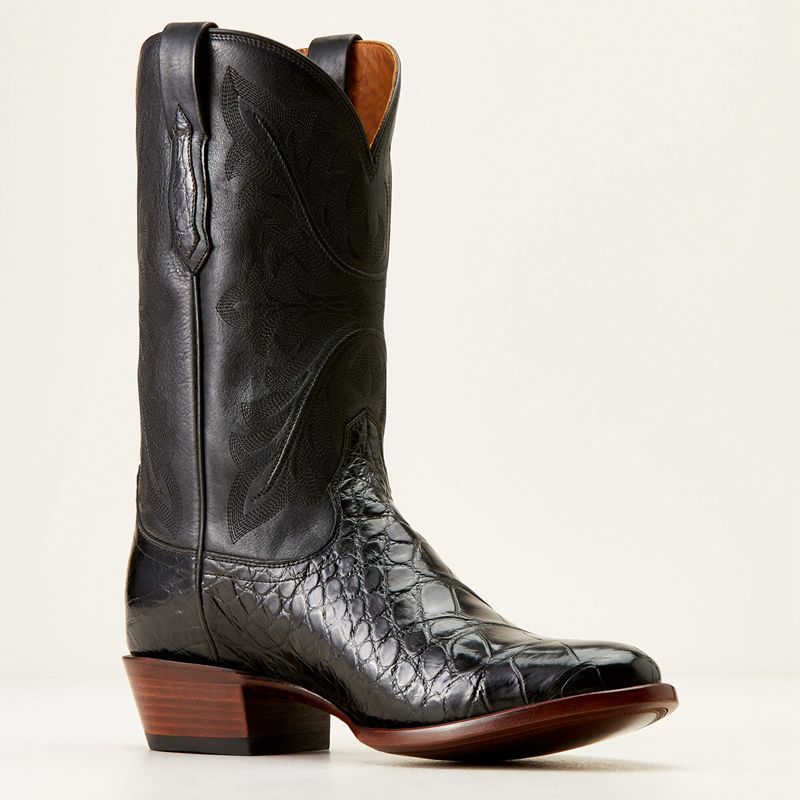 Ariat Bench Made James Western Boot Czarne Polska | ZUPEIG-137