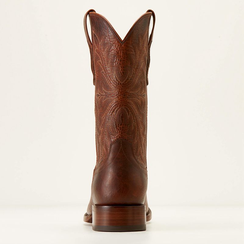 Ariat Bench Made Stilwell Cowboy Boot Brązowe Polska | LVBPZN-481