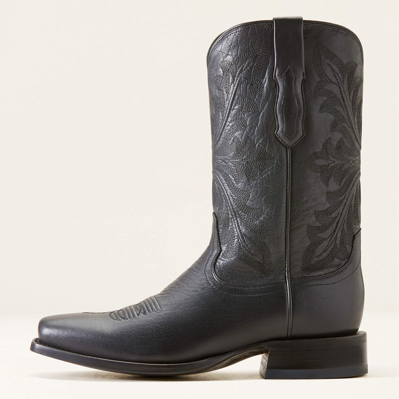 Ariat Bench Made Stilwell Cowboy Boot Czarne Polska | XYMTCP-712